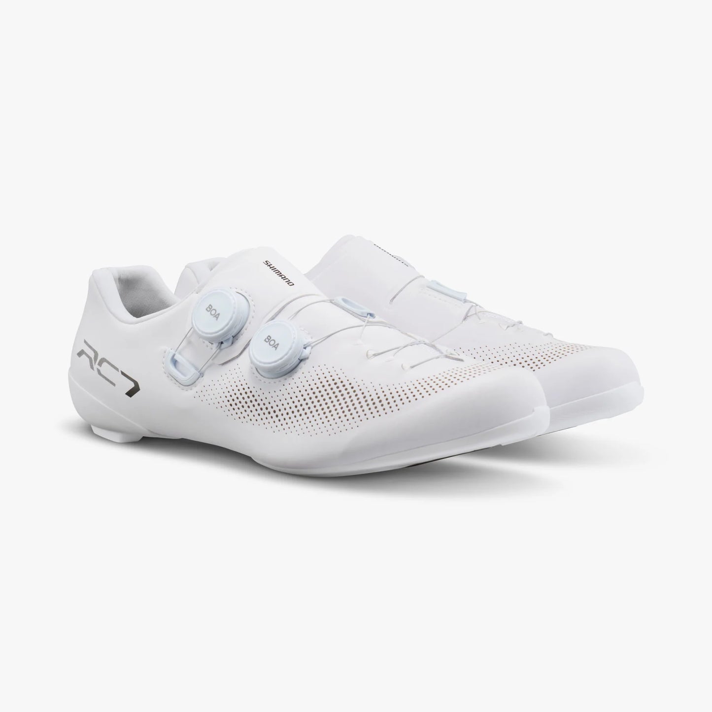 Shimano SH-RC703 Wide Road Shoes - White