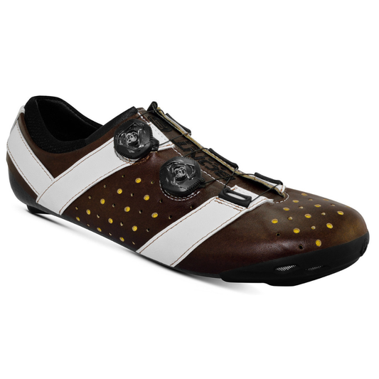 Bont Road Shoes Vaypor Brown/White Stripes
