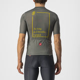 Castelli Jersey Breathe Attack Forest Gray Med