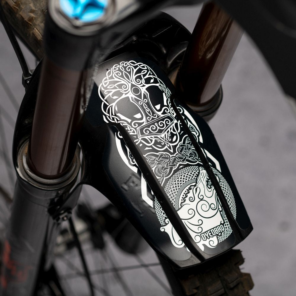 DYEDBRO - MUDGUARD DECALS - FOX / ROCKSHOX - VIKING