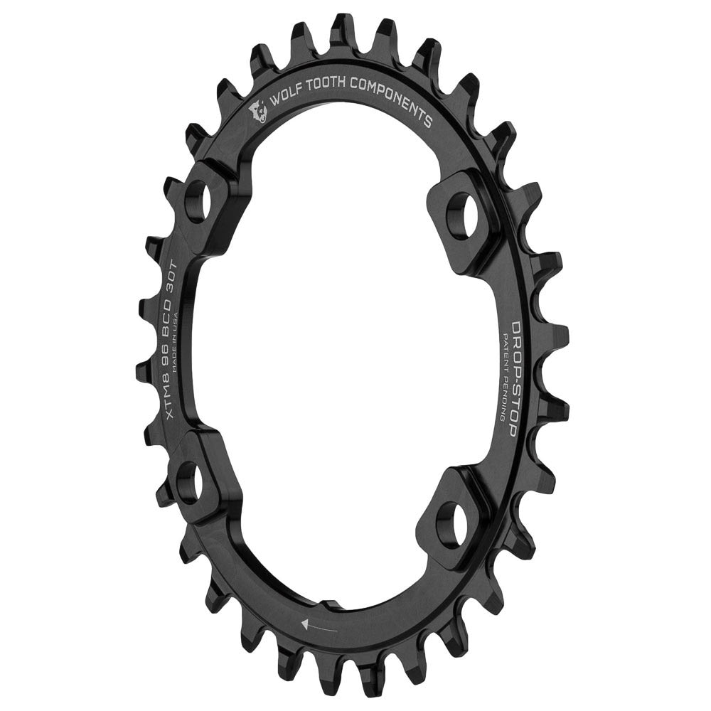 96 BCD XT M8000 DROP-STOP CHAINRING