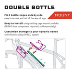 B Rad Double Bottle Adapter