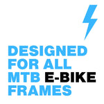 Dyedbro Ebike Frame Protection Clear / Black Logo