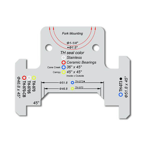 Fsa Headset Guide Tool 11/4" 1.5"