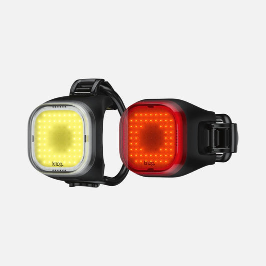 KNOG BLINDER MINI SQUARE BIKE LIGHT TWINPACK