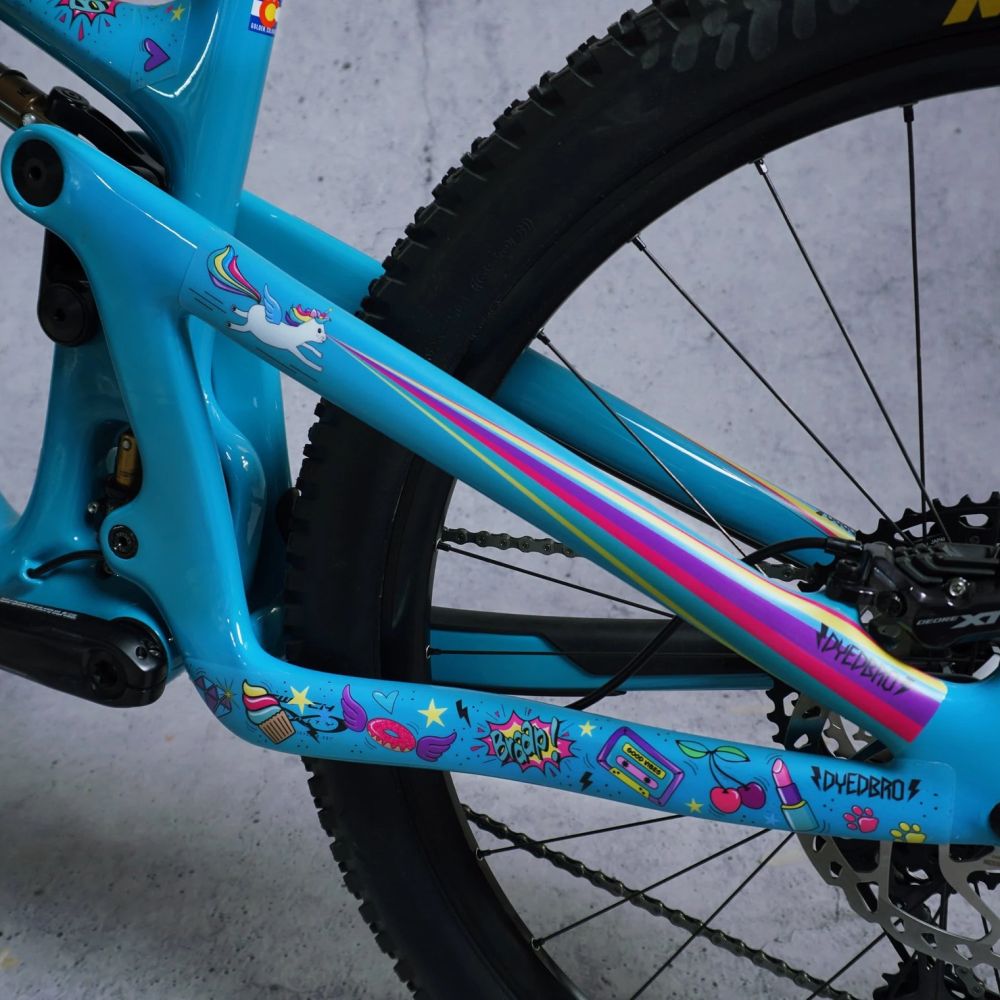 DYEDBRO MTB FRAME PROTECTION - UNICORN