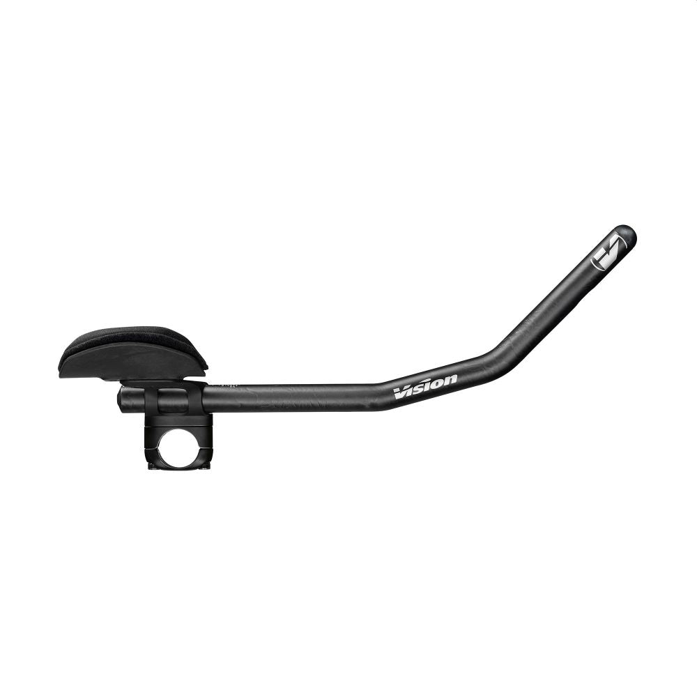 VISION - TRIMAX CLIP-ON ADJ J-BEND CARBON AEROBAR