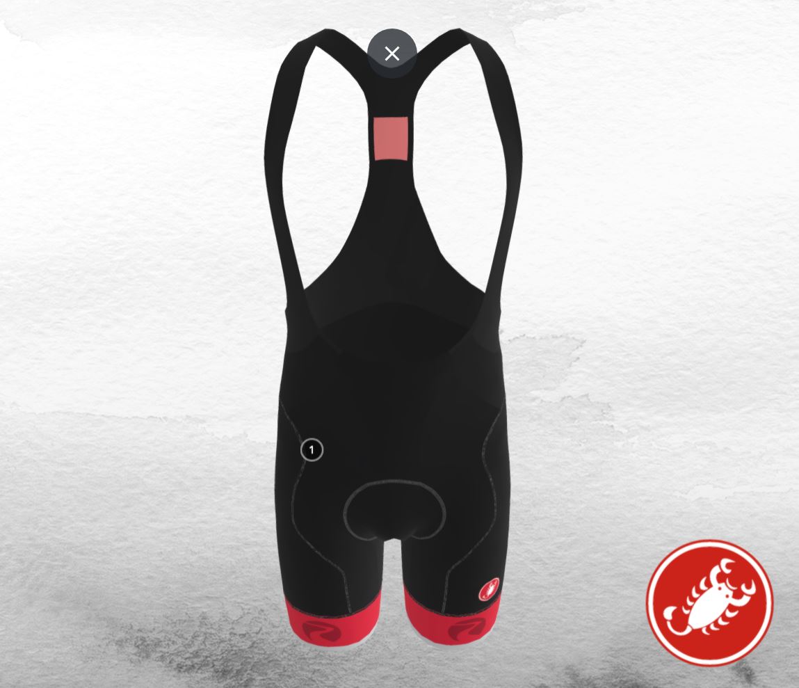 Rouleur Custom Castelli Free Aero Race 4 Men's Bibshort