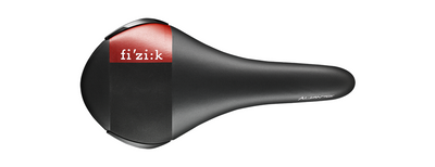 Fizik Saddle Aliante R3 Black/Red Kium Rail#