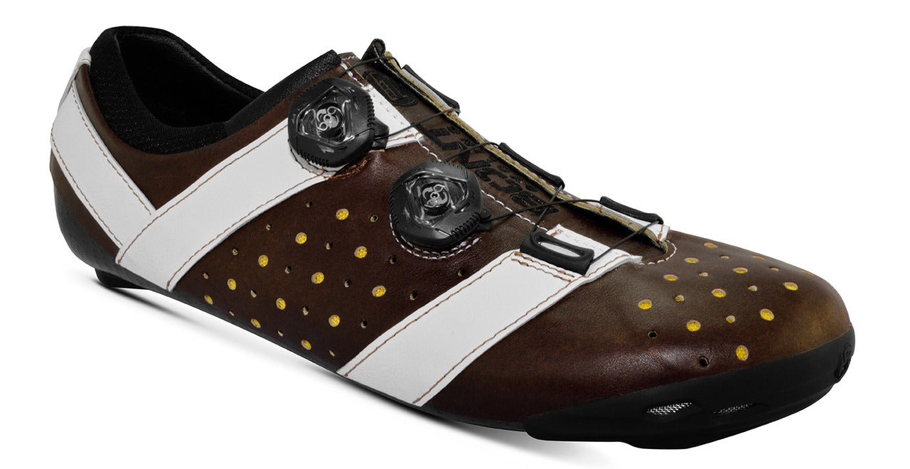 Bont Road Shoes Vaypor Brown/White Stripes