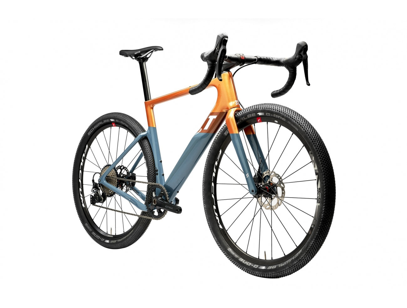 3T Exploro Racemax 1x GRX Gravel Bike 650b Orange/Grey