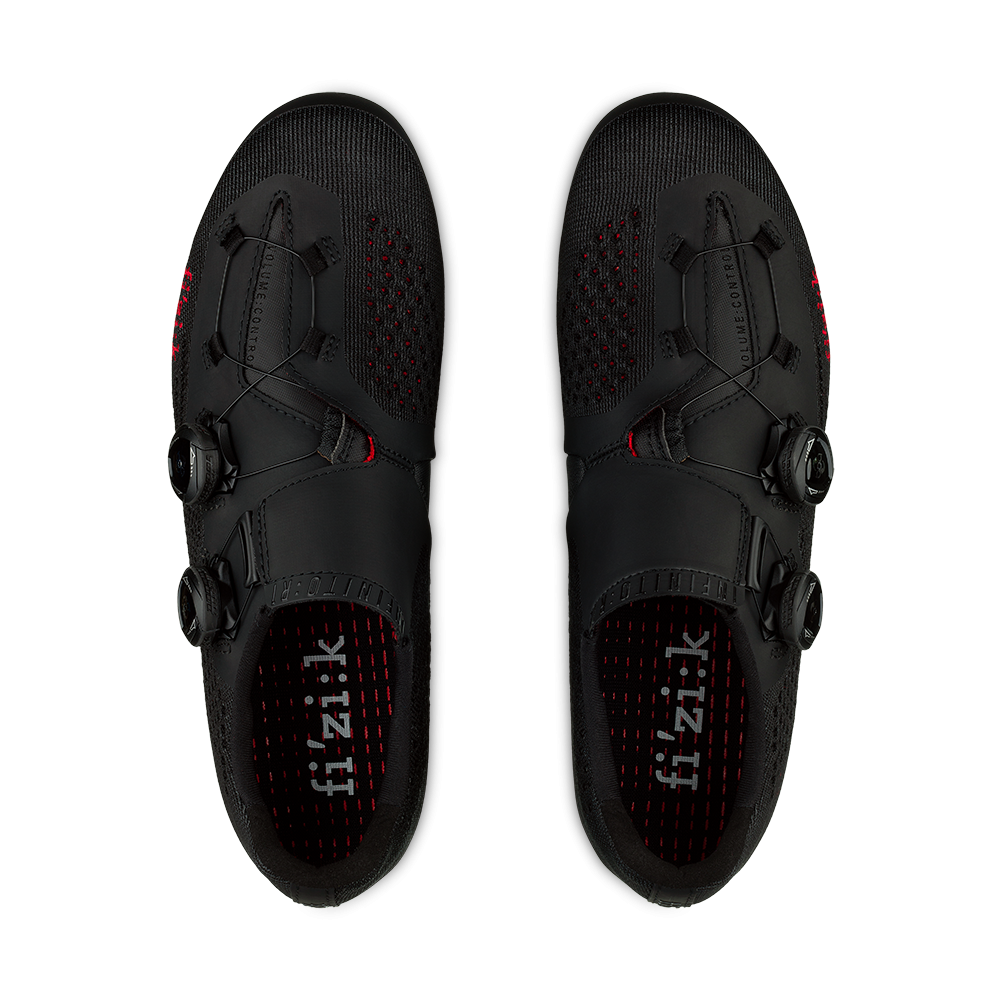 Fizik R1 Infinito Knit Black/Red Shoes