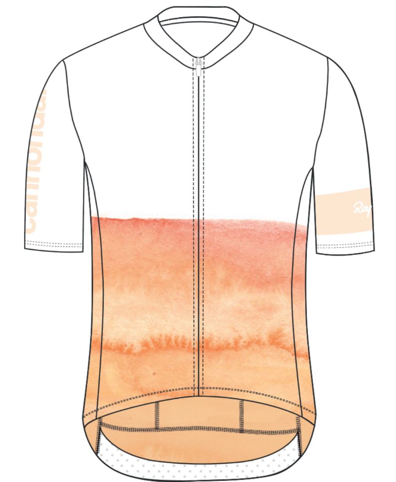 Cannondale x Rapha Pro Team Lightweight Sleeve Men's Jersey Orange Dip