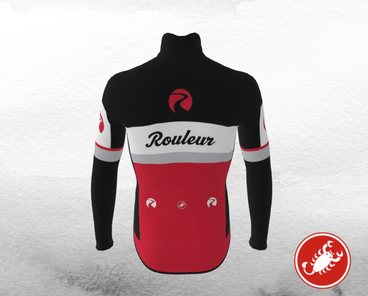 Rouleur Custom Castelli Pro Fit Rain Jacket