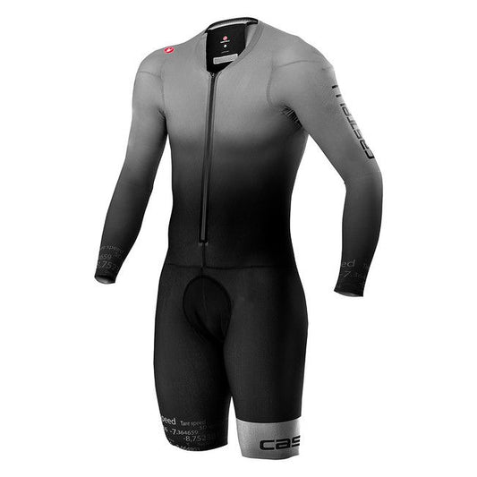 Castelli Speedsuit Bodypaint 4.X Men's Silver Grey/Black