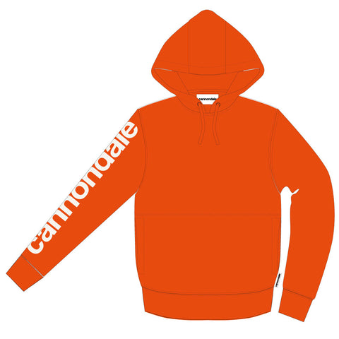 Cannondale Hoodie Orange Oversize Logo
