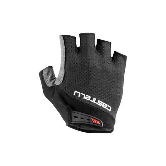 Castelli Entrata V Cycling Glove Light Black