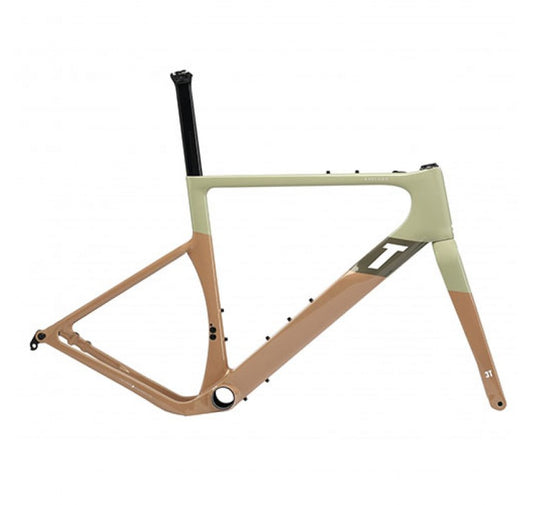 DEMO - 3T Exploro RaceMax Frameset - Sand/Olive