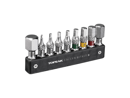 Topeak Tool Allen Bitkit 9 for Ratchet and Torq Wrench