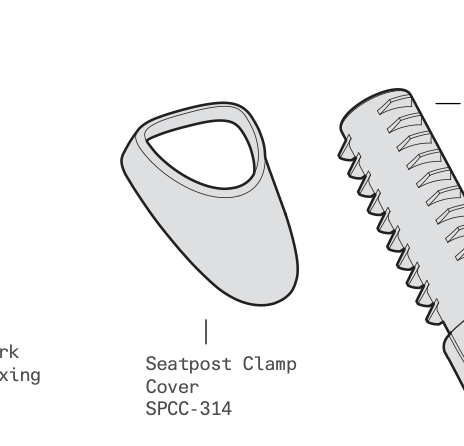 Cervelo Seat Clamp Cover for Caledonia 5