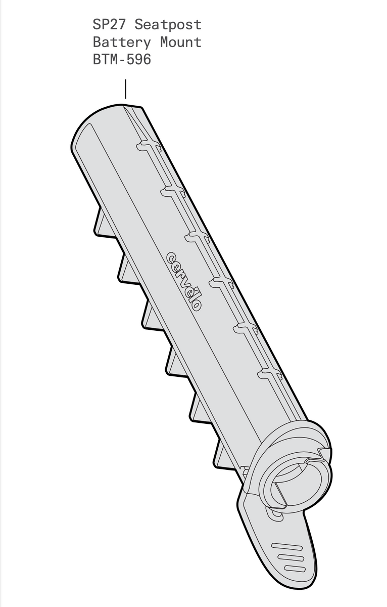 Cervelo Internal Battery Mount SP027