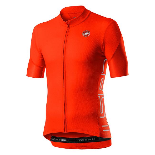 Castelli Jersey Entrata V Men's - Fiery Red