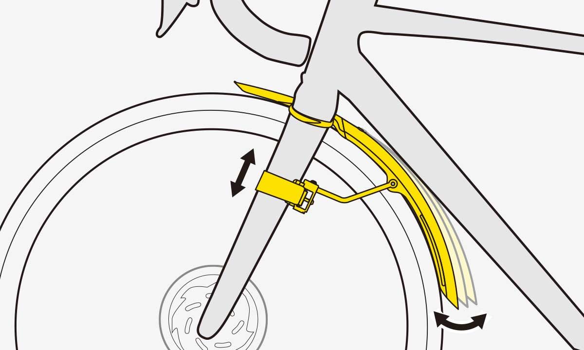 Topeak Tetrafender R1 Mudguard