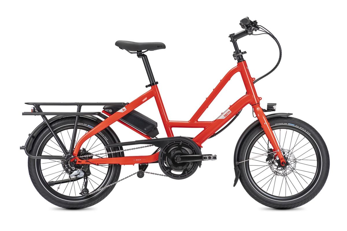 Tern E-Bike Quick Haul D8 20" - Tabasco/Silver