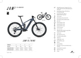 2022 Focus Jam2 6.7 NINE E Bike 625WH Black