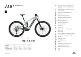 2022 Focus Jam2 6.9 NINE E Bike 625WH Sky Grey