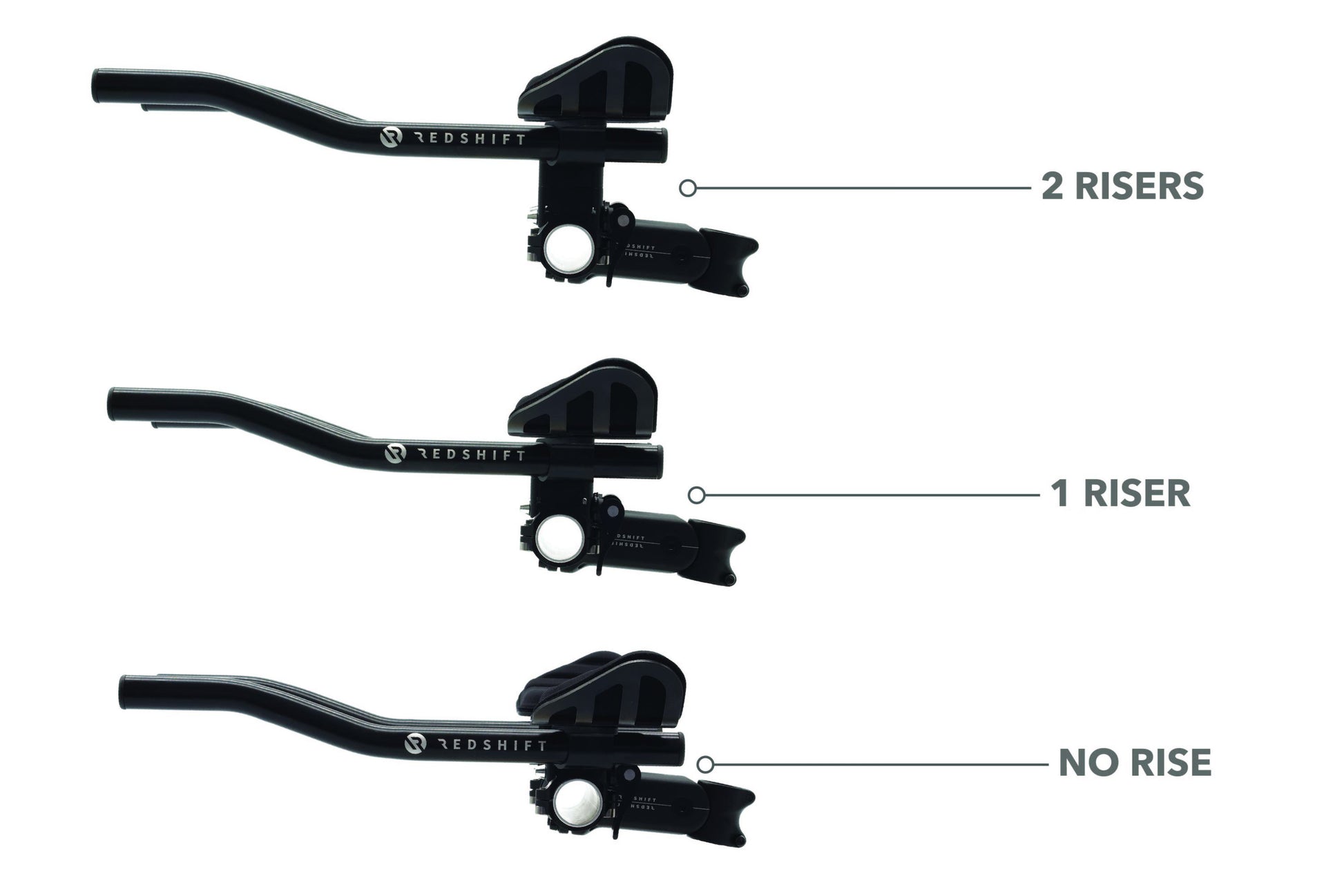 Redshift Sports Riser Kit for Q/R Aerobars – Rouleur Cycles