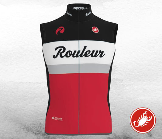 Rouleur Custom Castelli Windstopper FZ Vest